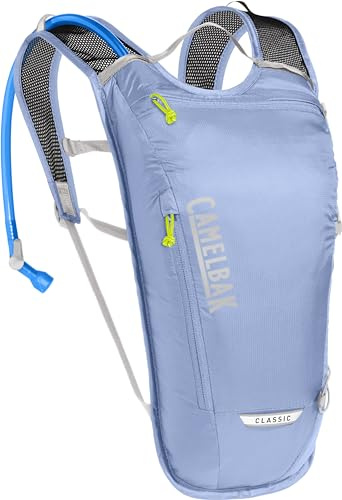 CamelBak Classic Light Bike Hydration Pack, Lightweight Everyday Ride Design with 70oz Crux Reservoir, Serenity Blue 2.0