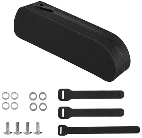 Bike Top Tube Storage Bag - Liten dragkedja arrangör för cykelutrustning | Styret rörmonteringspåse för telefon, nycklar, minipump, reparationssats, väderbeständig påse för väg- och mountainbikers