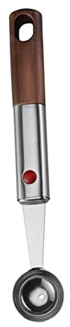 FUNOMOCYA Cucchiaio Per Palline Melone Scavino Melone Scavino Frutta in Acciaio Per Cucina e Ristoranti Facile Da e Trasportare