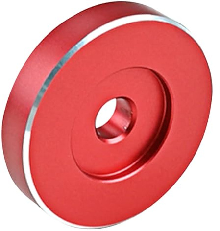 iplusmile Adaptateur de Platine Vinyle Professionnel Accessoire Pratique pour Phonographe Design Créatif et Durable Adaptateur Métallique Antirouille Compatible avec Tous Les Tourne Disques