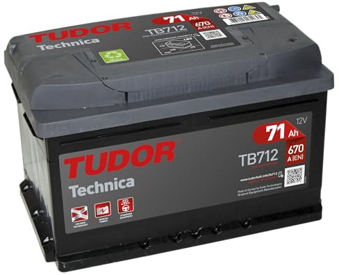 TUDOR TB712 Batería automoción