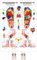 Sport-Tec Reflexzonen Fuss Mini-Poster Anatomie 34x24 cm medizinische Lehrmittel