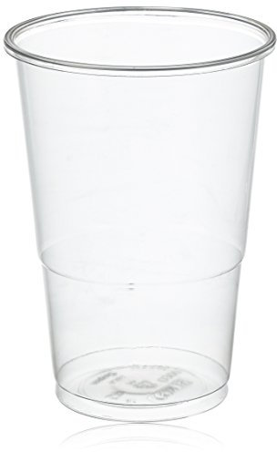 Mical Vaso Transparente plástico 330cc 100u, 100 Unidad (Paquete de 1)