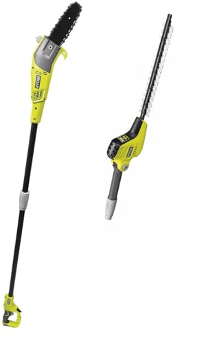 RYOBI - Taille-haie combiné sur perche 750 W - Jaune