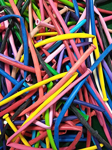 Ballonim® 100 er Beutel Modellierballons Luftballons bunt Ballontiere Ballonhund Geburtstag (Modellierballons bunt)