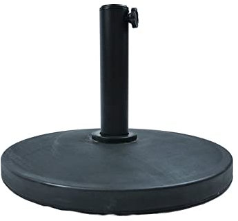 MaxxGarden - Pied de Parasol (22kg) - Pied de Parasol Balcon avec béton - Pied de Parasol pour parasols en Porte-à-Faux avec Support de Tube réglable - Pied de Parasol en Plastique - NOI