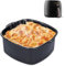 Airfryer Back Kit, Heißluftfritteuse Zubehör, Wiederverwendbare Air Fryer Backform Kuchenfass Brotbackkorb Kompatibel für HD9925 HD9860 HD9905 01 Accessory(17cm)