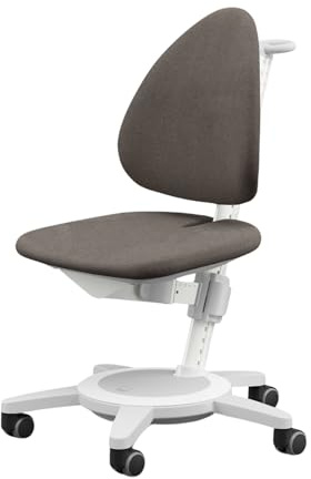 Moll Maximo Kinderschreibtischstuhl | mitwachsend & ergonomisch mit individuell Verstellbarer Sitzfläche und Rückenlehne | Drehstuhl ideal für Schulkinder | langlebig & hochwertig | Made in Germany