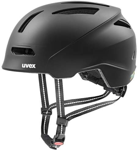 uvex urban planet, Cykelhjälm unisex – vuxen, black matt, 58-61 cm