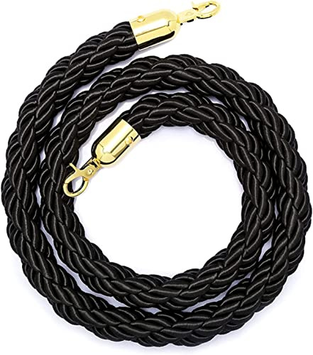 Kraftigt tvinnat hamparep – 4 m hängande rep för pelare, sängar och kölinjer – mångsidig design för inomhus/utomhusbruk (1-pack)