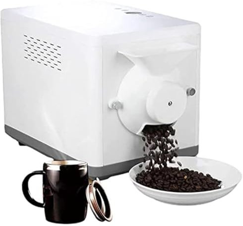 Tostador de café de 1600 W, tostador de granos de café, máquina tostadora de granos de café casera de 1500 g, máquina tostadora de granos de café eléctrica ajustable con temperatura de 0-250 ℃
