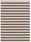 vidaXL Zebrarollo Braun 155x200 cm Stoffbreite 150,9 cm Polyester, Zebra-Rollo, Doppelrollo, Zebra-Jalousie für Fenster, Doppelrollo, Zebra-Rollo