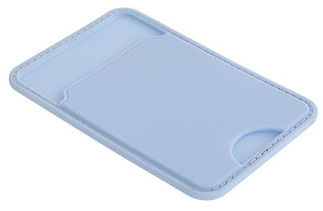 FONDOTIN Porta Carte Autoadesivo in Similpelle Tasca Per Custodia Telefono Design Antiscivolo Per Carte Di Credito Biglietti Da Visita e Denaro