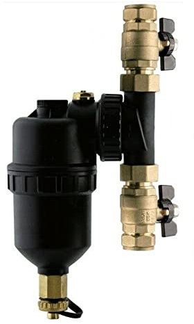 TSFILTER Magnetischer Boilerfilter, 22 mm, Inline für Zentralheizung
