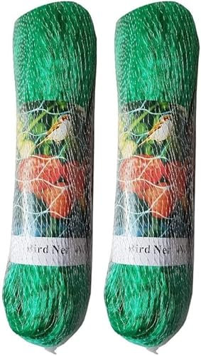 Lot de 2 Filets de Protection Contre Les Oiseaux 2 x 10 m Filet de Protection Contre Les Feuilles - Filet de Piscine