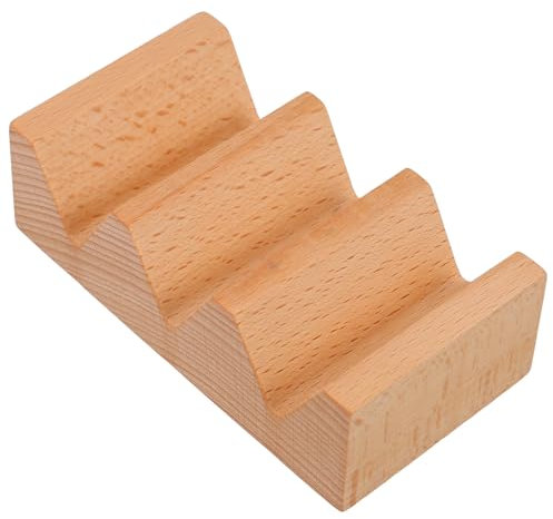 Amosfun Support À Sushi Bois Multi-Fonction pour Sashimi Et Tacos Présentoir Réutilisable pour Restaurants Et Dîners Familiaux