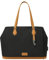 Nordace Siena Pro Tote Plus - Spacious 15 Inch Laptop Work Tote Bag for Everyday & Travel, Black, normal