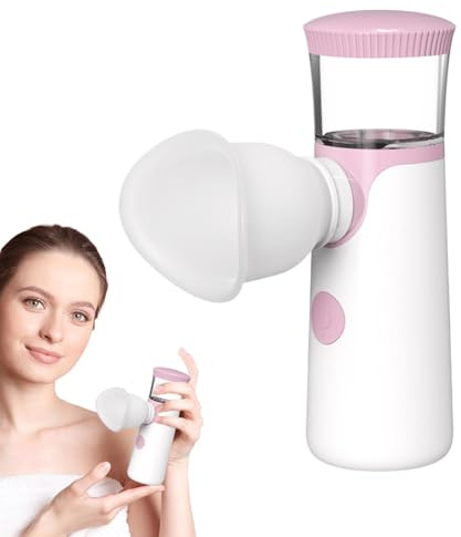 Eye Steamer for Dry Eyes, Steam Therapys Wand for Dry Eyes, Handheld Dry Eye Steamer, Handheld Rechargeable Eye Drop Mister, Nano Eye Mist Therapys Wand with Cold & Hot Compress Mo