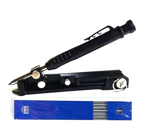 Wuandjun Multi-Function Scribing Tool Aluminum Alloy Scriber Construction Pencil DIY Woodworking Scribe Gauge Line Maker Measuring Tool