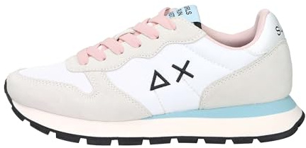SUN68 Donna Sneakers Basse Z45201 Poliestere Bianco 37