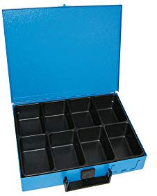 Dresselhaus Sortimente Sortimentskasten leer 8-Fächer, 1 Stück, 0/4499/000/8587/06