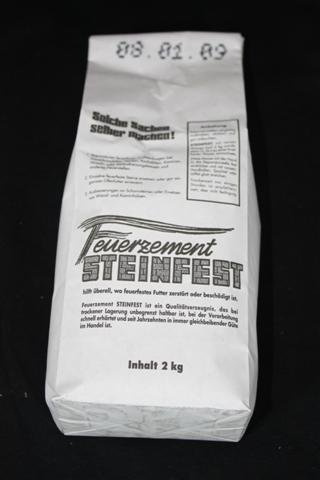 Feuerfester Zement 2kg bis 1000°C