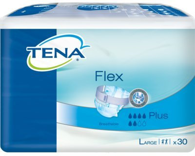 TENA FLEX plus large 3X30 St