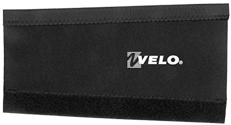 Velo Staywrap Pro Chainstay Protector - Lycra & Neoprene Closure, Black, 260mm Heavy-Duty Frame Protection, Crash-Resistant Bike Chainstay Guard for Mountain & Road Bikes