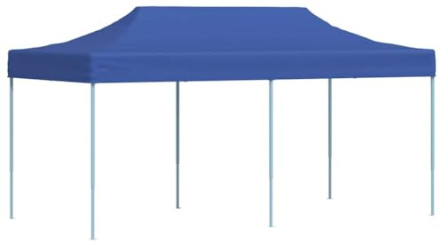 Tente pliable 3 x 6 m Bleu