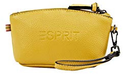 ESPRIT Kleiner Kosmetikbeutel in Leder-Optik
