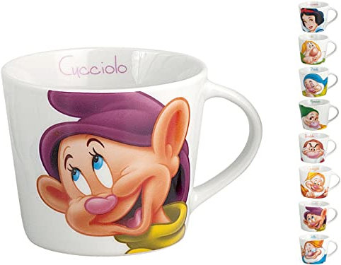 Home Disney Nani Set de 12 tasses jumbo Porcelaine cc430