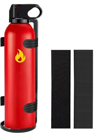 Shitafe Auto-Feuerlöscher mit Halterung, Feuerlöscherhalter | Stabile und tragbare Standboot-LKW-Feuerlöscher | Tragbarer Feuerlöscherständer, Auto-Feuerlöscherhalterung