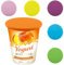 Vexillic 6 Pack Large Reusable Silicone Yoghurt & Cream Pot Lids,10 X 10CM Reusable Silicone Lids, Reusable Yoghurt Pot Cap,urable & Easy To Use,BPA Free (500g)