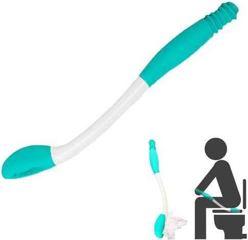 1 pieza de ayuda para limpiar los glúteos, ayuda para personas mayores en la vida cotidiana, ayuda para limpiar glúteos, ayuda de limpieza, ayuda de inodoro de largo alcance para personas mayores,