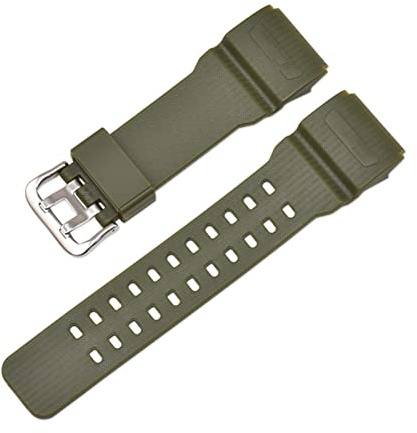 RNNYWDRQ Armband GG-1000/GWG-100/GSG-100 Gummibänder, wasserdichtes Sportarmband mit Werkzeug, passend für Casio, passend für G-Shock (Farbe: Camouflage-Grau)
