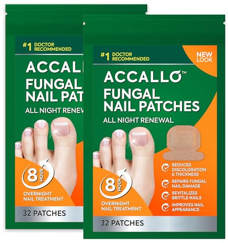 Toenail Fungus Treatment Extra Strength: Nail Fungus Treatment Patches for Toenail and Fingernails - 64 Patches