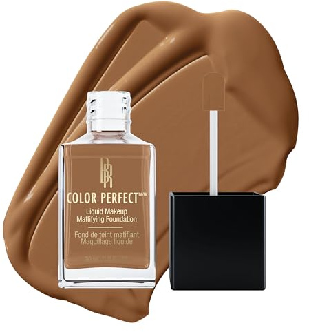 Black Radiance Colour Perfect Oil Free Liquid Makeup, 1.0 Mocha Honey