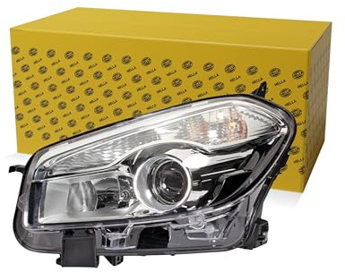 HELLA 1EL 010 335-061 Halogen Scheinwerfer - Nissan Qashqai I (J10, NJ10, JJ10E) - ECE - für Rechtsverkehr - rechts