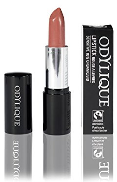 Odylique - Organic Lipstick Nude (Praline) - 100% Natural Ingredients - With Organic Plant Oils – Lipstick For Sensitive Lips