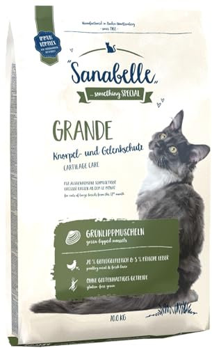 Sanabelle Grande | Katzentrockenfutter für ausgewachsene Katzen (besonders geeignet für große Rassen) | 1 x 10 kg
