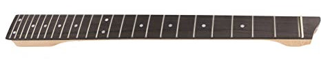 BYERZ Kopfloser Gitarrenhals, Fein Detailliertes Design, E-Gitarrenhals aus Ahorn und Palisander, Seitliche Inlay-Punkte Zum Austausch