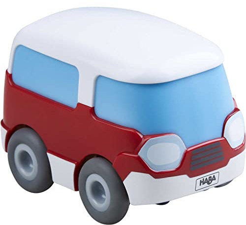 HABA 306689 Kullerbü - Coche de Juego a Partir de 2 años, Color Rojo