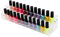 Gcroet Rack de Support d'organisateur de Vernis à Ongles en Acrylique Transparent, Porte-étagère à 2 Niveaux de Vernis à Ongles Transparent Support de Support, boîte de Rangement pour Vernis à
