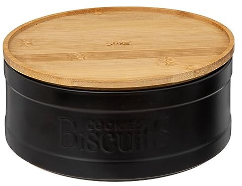 5 five simply smart Boîte biscuits naturéo en céramique noir
