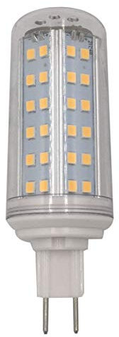 QZCX LED mais, Mais LED 10W G8.5 G8.5 alternativa CDM-TC 100W 85-265V coperchio trasparente Lampadine a mais a LED(Nature White4000K)