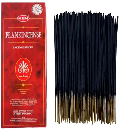HEM Frankincense Rökelsestavar 200 g (mellan 160 och 180 pinnar) - aromaterapi, meditation, yoga, EcoFriendly-förpackning