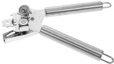 KICHOUSE Abridor De Latas Inoxidable Abrebotellas Utensilio Doméstico Ligero y Compacto