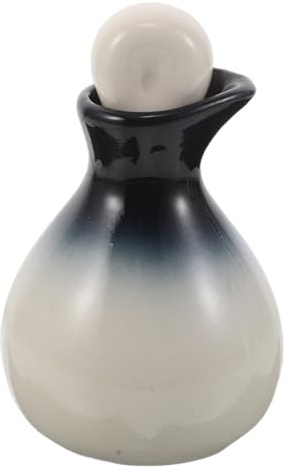 GANAZONO Ensemble de Flacons en Céramique Blancs pour Huiles Essentielles avec Contrôle Précis, Résistant aux Réactions Chimiques, Design Élégant pour Usage Quotidien à Domicile