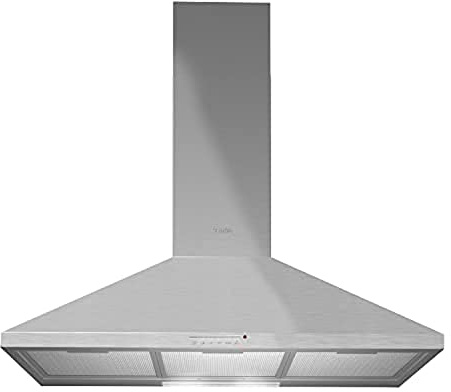 TEKA Campana Extractora de Pared 90 cm, Motor Doble Turbina, 4 Velocidades, 613 m3/h, 2 Lámparas Halógenas, Recirculación, DBP 90 PRO