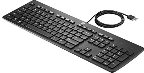 HP USB Business Slim Keyboard - USB Business Slim Keyboard